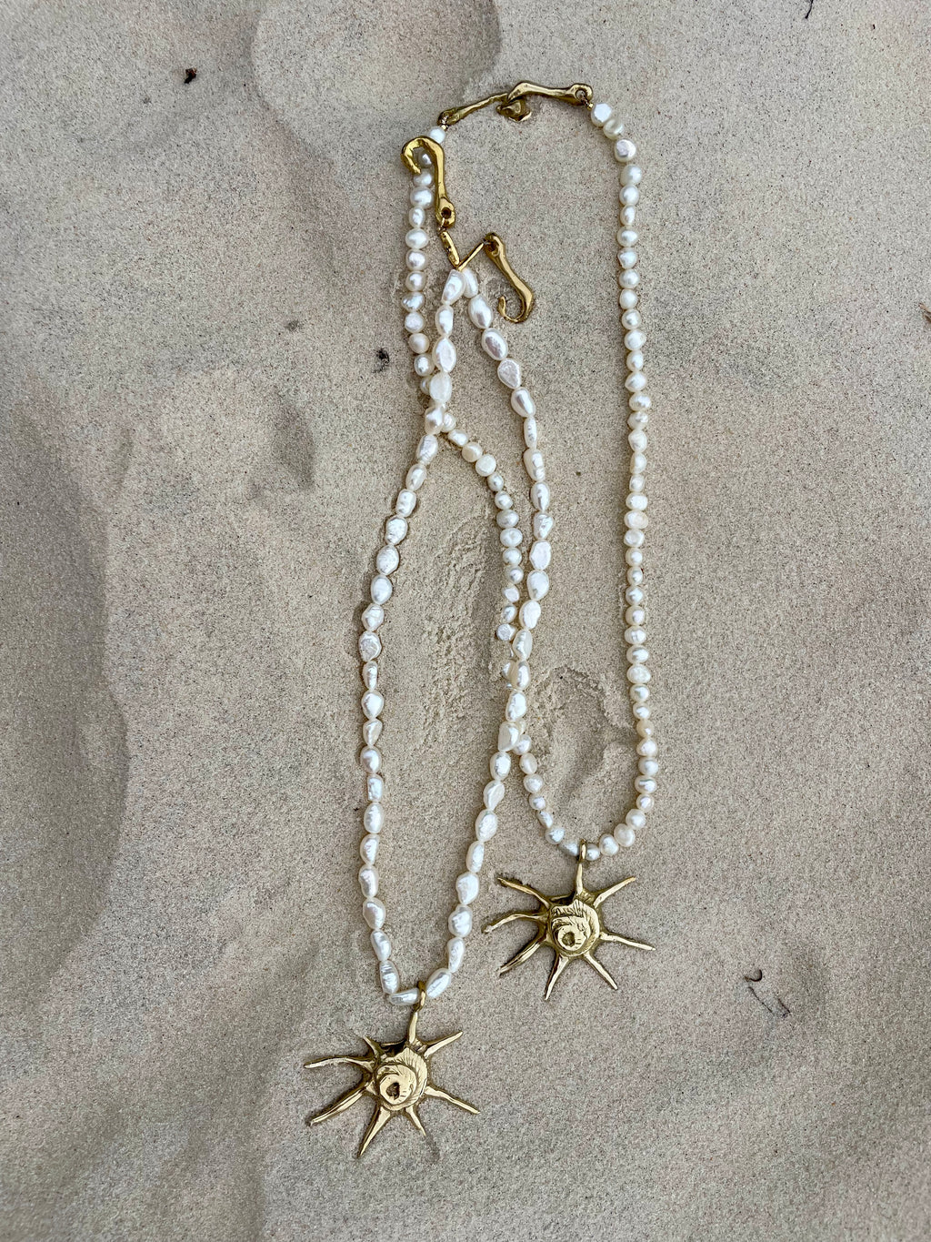 Colar Pérolas e Estrela-do-Mar